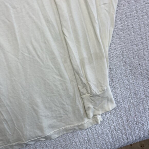 Rip N Dip Cream/Off-white Long Sleeve Pocket T-Shirt Prayer Hands Sleeve L READ* - Picture 5 of 16